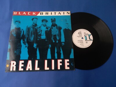 REAL LIFE ''BLACK BRITAIN'' MAXI SINGLE VI9NYL 12'' 45 RPM NEU UNVERSIEGELT