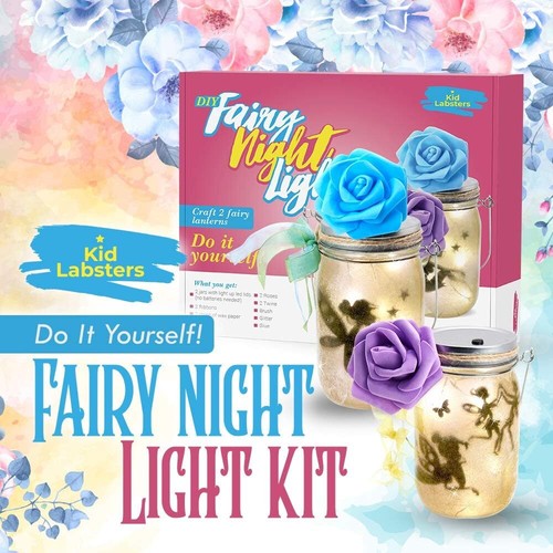 Lot of 6 Fairy Night Light Kid Crafts Kit Fun DIY Kid Crafts Fairy Tale - Picture 3 of 8