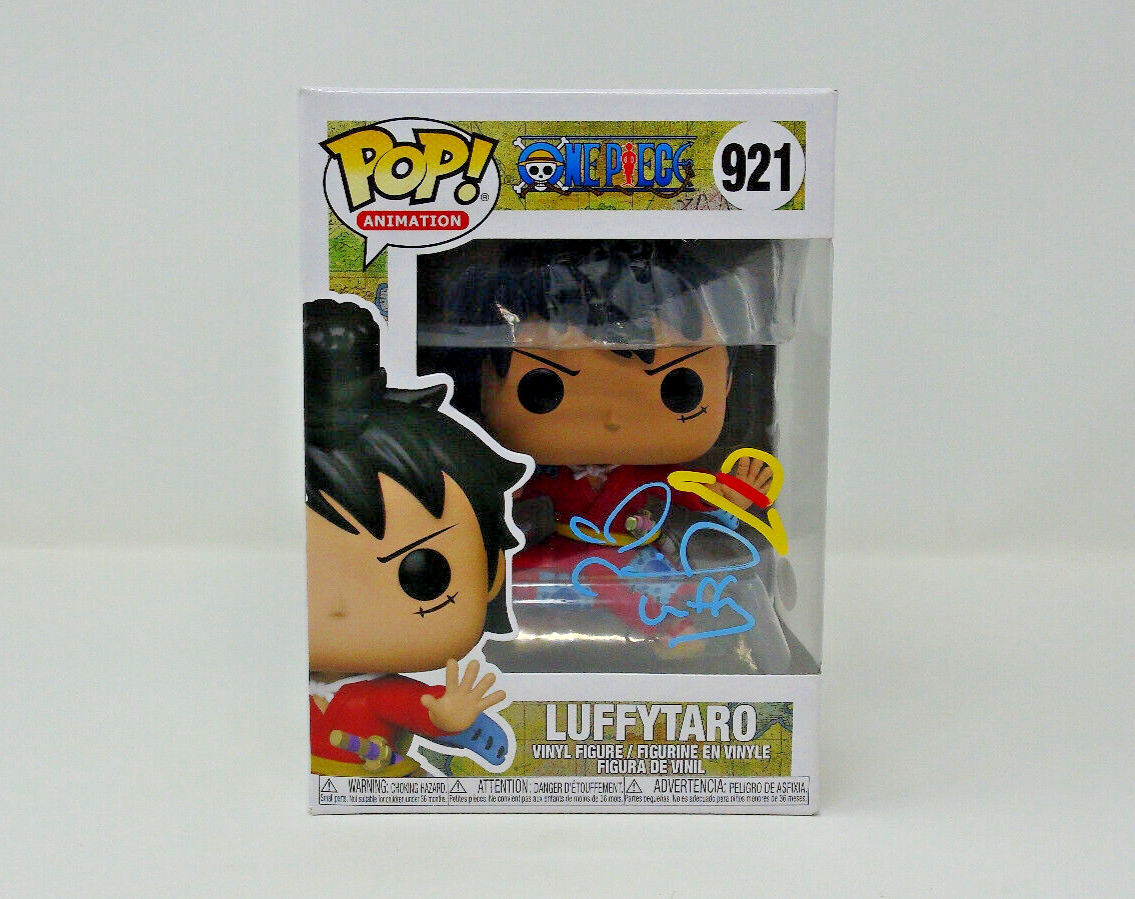 Luffytaro Signed Funko Pop #921 JSA Colleen Clinkenbeard Autograph
