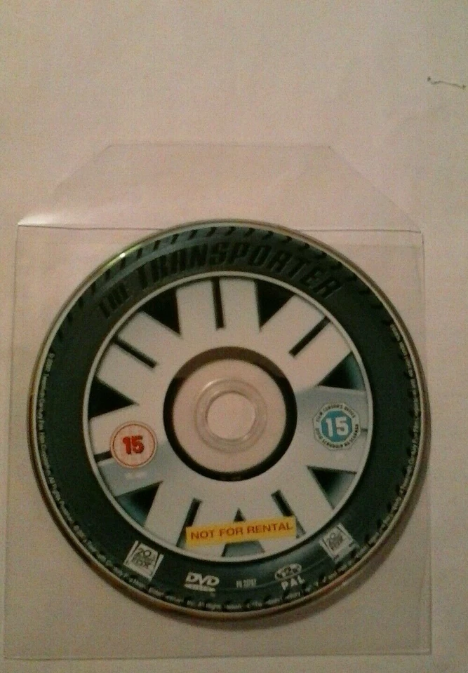 Shawshank Redemption / Transporter / Rocky Balboa (DVD`s, DISCS ONLY) Very Good. - Image 2 of 3