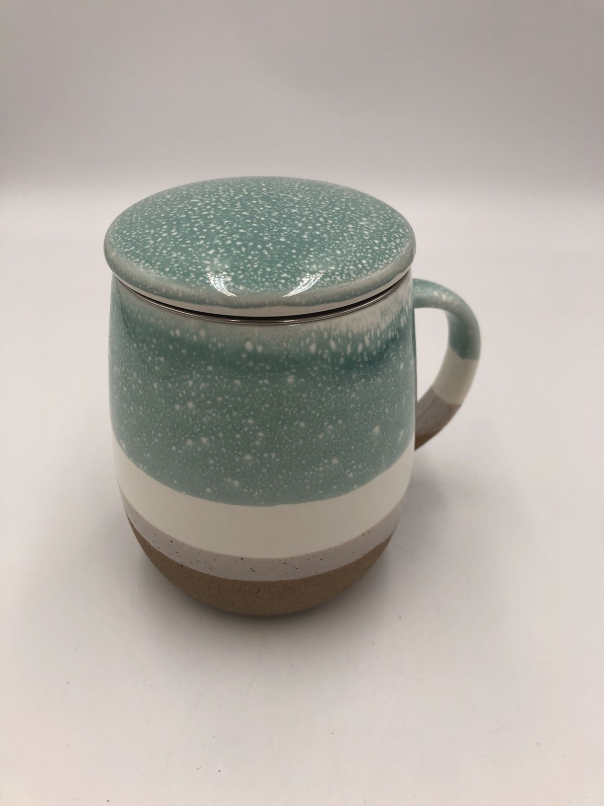YDoLimmer taza de cerámica con gran capacidad, taza de té con filtro
