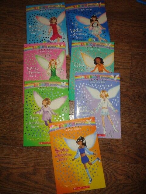 Rainbow Magic by Daisy \meadows - Jewel Fairies Books 1-7