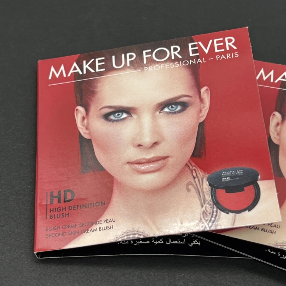 X2 Make Up For Ever MUFE High Definition Cream Blush 410 SAMPLE 0.35 g Discontnd - Image 4 of 4