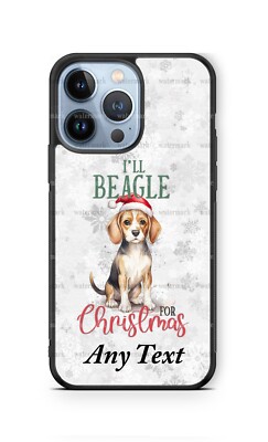 I want Beagle Dog for Christmas Phone Case For iPhone 16pro Samsung Google 8
