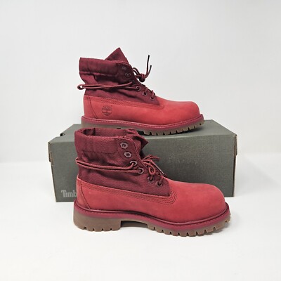 Youth Timberland Roll Top Boot 'Red' Kids / TB0A16BV 626 / Size