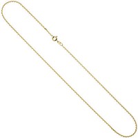 1,6Mm Ankerkette Kette Halskette Collier Aus 585 Gold Gelbgold, 42Cm
