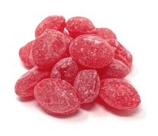 Raspberry Sanded Hard Candy, 40 Ounces ~ YANKEETRADERS® ~ FREE SHIPPING