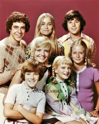 1974 Brady Bunch TV Show Cast 8x10 Photo Florence Henderson Maureen ...