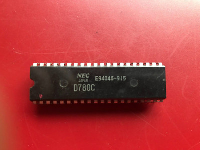 NEC D780C Prozessor / CPU C NEC 780D Microprozessor Z80-kompatibel 