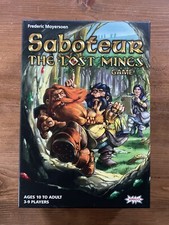 NEW SABOTEUR The Lost Mines Strategy BOARD GAME Ages 10+