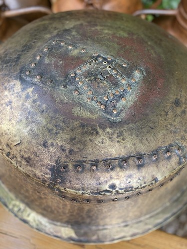 French Vintage Brass Bowl - Foto 10 di 12