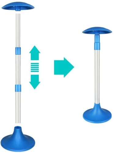 iCOVER Premium Adjustable Aluminum Boat Cover Support Pole System,Blue - Foto 4 di 10