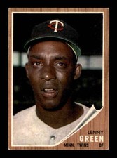 1962 Topps #84 Lenny Green   VG/VGEX X3392780