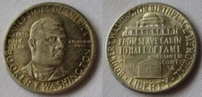 1/2 Dollar Silver Coin United States Commemorating Booker T. Washington 1950 S (165242)