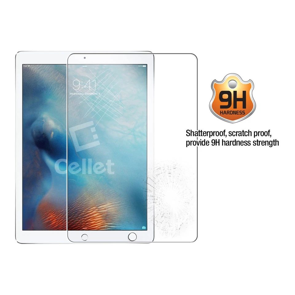 Cellet Tempered Glass Compatible with Apple iPad Pro 11-inch 2022/2021/2020/2018 - Image 3 of 4