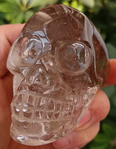 358 g TALLA DE CRISTAL/ESQUELETO DE CRISTAL DE CUARZO NATURAL AHUMADO 1 - Imagen 11 de 11