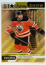 2022-23 UD Synergy Leon Draisaitl STAR OF THE SHOW Edmonton Oilers #SOS-19