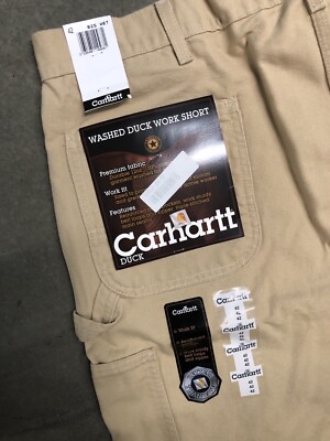 Vintage Y2K Carhartt Canvas Carpenter Shorts Khaki Men's 42