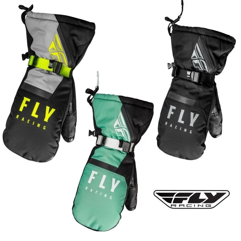 Fly Racing Cascade Waterproof Mittens Snow Men Gloves - Pick Size/Color