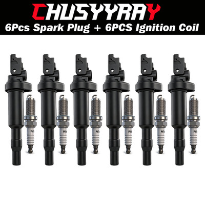 High Performance Ignition Coil & Spark Plug for BMW X3 X5 Z4 UF592