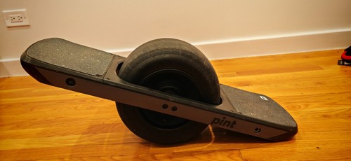 Onewheel Pint Self-Balancing Electric Scooter Black Gray with Carry Bag