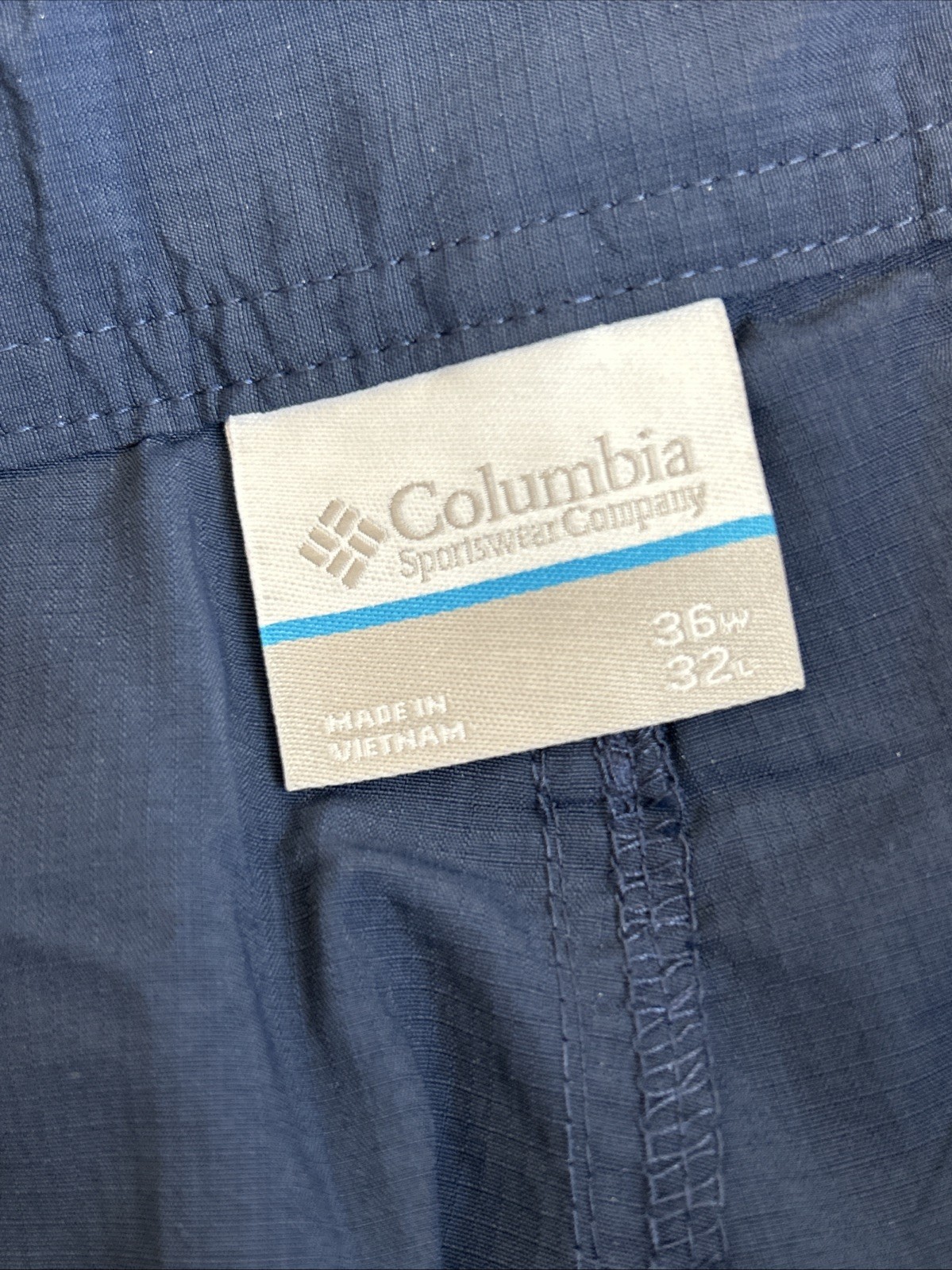 Columbia PFG Omni Shade Pants Mens 36x32 Navy Lightweight Nylon Outdoor Fishing thumbnail 8