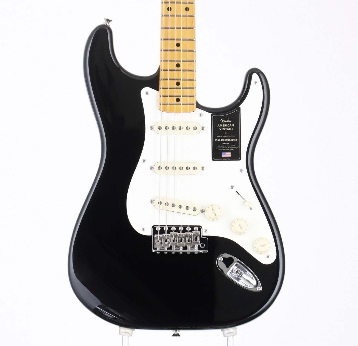 Fender American Vintage II 1957 Stratocaster BLK Electric Guitar Used