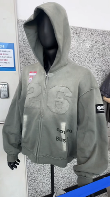BTS ARIRANG ZIP-UP HOODIE KOREA GOYANG TOUR Official MD IN HAND +