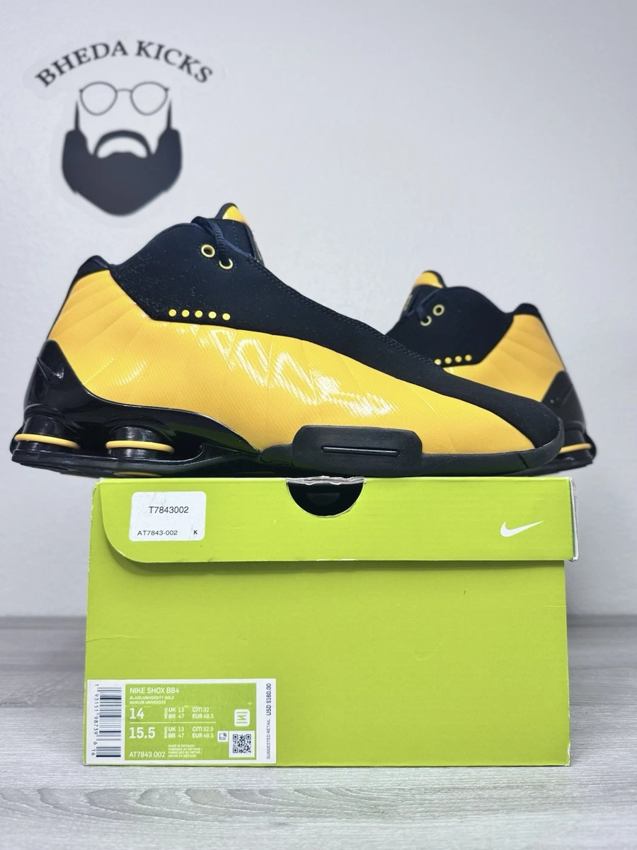Nike Shox BB4 Metallic Gold for Sale | Authenticity Guaranteed | eBay