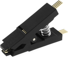 IC Test Clip Black SOIC8/SOP8 Flash Chip IC Test Clamp without Cable
