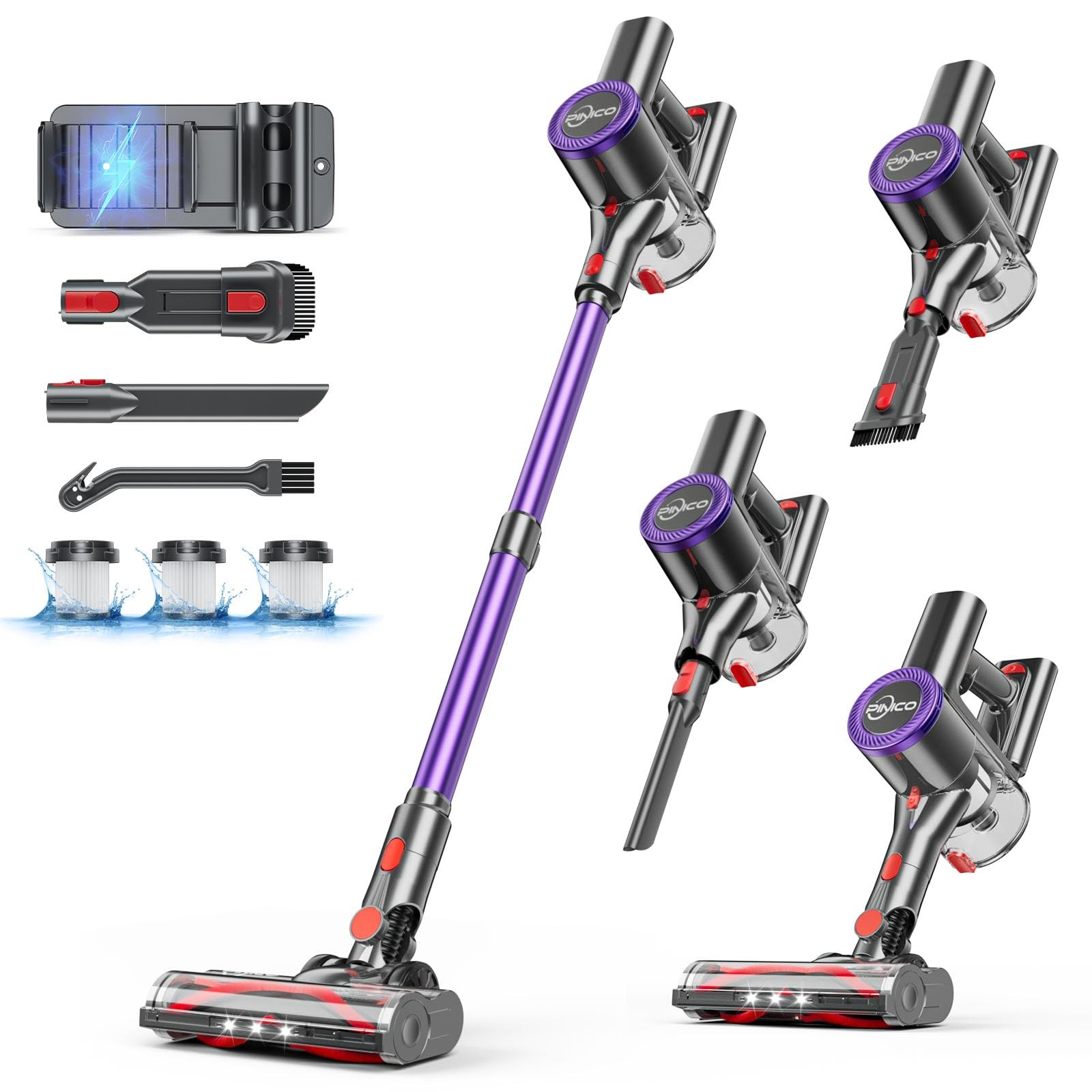 Cordless Stick Vacuum Cleaner with Power
