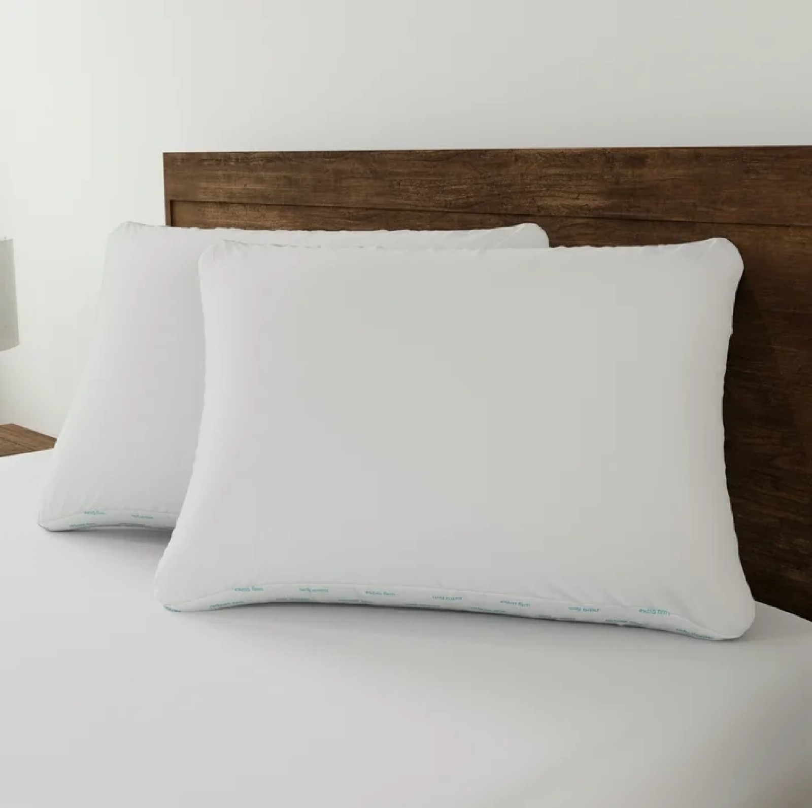 Mainstays Extra Firm Back & Side Sleeper Bed Pillow, Standard/Queen, White