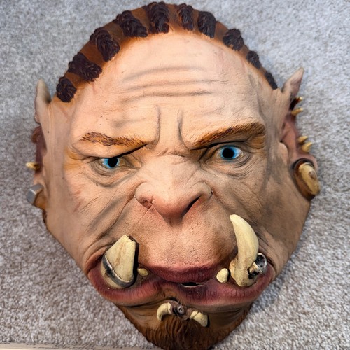 Warcraft Movie Durotan Orc Mask 2016 Blizzard Disguise Halloween Cosplay Gaming
