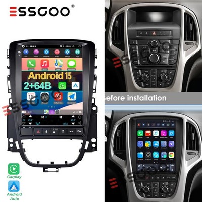 64GB Android 15 Autoradio GPS Navi Carplay Für Opel Astra J Buick EXCELLE Verano