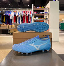 Mizuno Morelia Neo IV Elite AG Men Soccer Mans Shoes Blue White P1GA264325