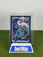 Jaylen Wright Black Eclipse Refractor 10/10 2024 Topps Chrome Cosmic LOP
