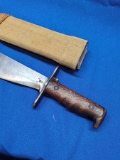 US model 1910 bolo knife scarce Springfield Armory made 1911 date with scabbard