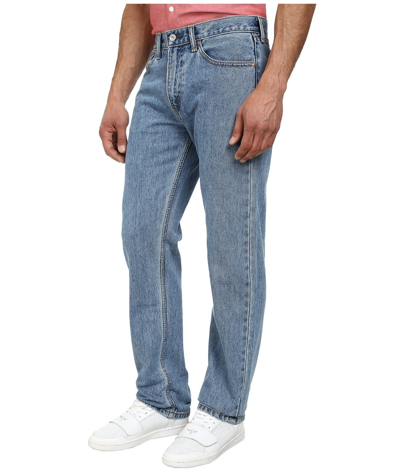 Levi's® 505® Men's Regular Light Stonewash Size 36 Inseam 30