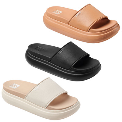 Reef Damen Cushion Bondi Bay Plateau Sandalen Zehentrenner Flip Flops Pantoletten Sliders