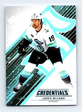 #44 2024-25 Upper Deck Credentials  Jared McCann Seattle Kraken