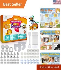 Complete Baby Proofing Essentials - Magnetic Locks, Corner Protectors  More