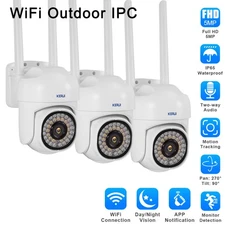 KERUI Wifi Wireless Security Camera System Outdoor Home Night Vision Cam 5MP HD