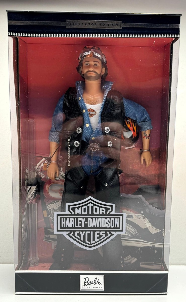Harley Davidson BARBIE & KEN Doll Collectors Edition MOTORCYCLE