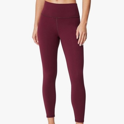 Fabletics Leggings Women's Small Red FBTS01-MF Define Powerhold Merlot