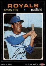 1971 Topps #610 Amos Otis Royals 7 - NM