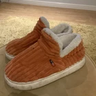 Ladies Orange Slippers, Size 5-6 Eur 38-39
