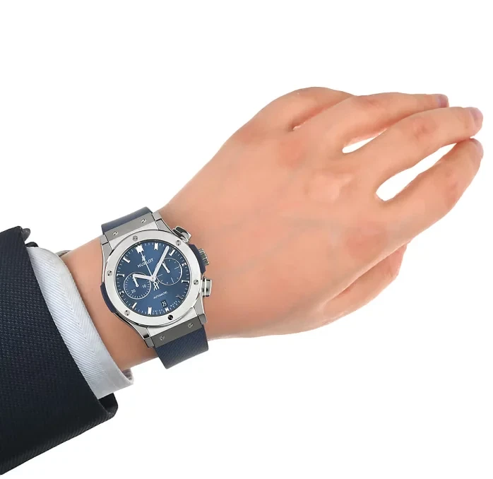 Hublot — Hublot Classic Fusion Chronograph Titanium Blue - 541.NX.7170.RX