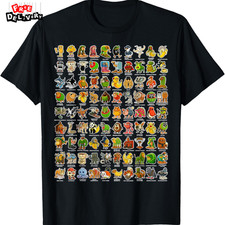 Italian-Brainrot Meme 90 Characters T-Shirt   Funny Viral Brainrot Unisex Tee