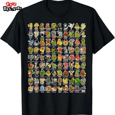 Italian-Brainrot Meme 90 Characters T-Shirt – Funny Viral Brainrot Unisex Tee