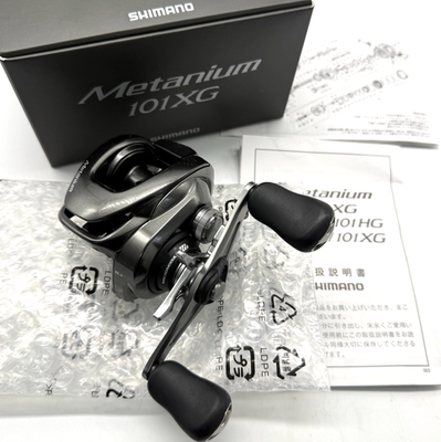 SHIMANO 23 Metanium 101XG Left Hand Baitcasting Reel w/Box JAPAN